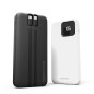20W LCD잔량표시 카드형 고속 보조배터리 케이블일체형 10000mAH EM-10